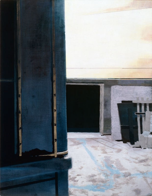 Philipp Fröhlich, exvoto, painting, (005H), 2003. tempera on panel, 45,5 x 35 cm