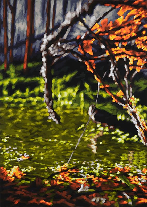 Philipp Fröhlich, (159P), 2012. tempera on paper, 70 x 50 cm